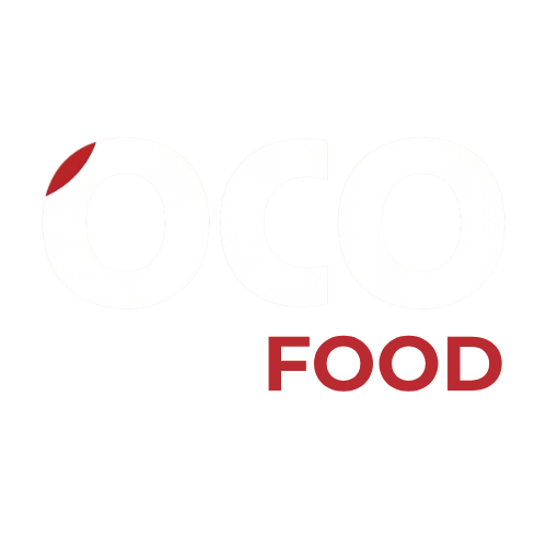 oco food logo white